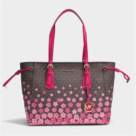 pink and brown michael kors bag|michael kors pink suitcase.